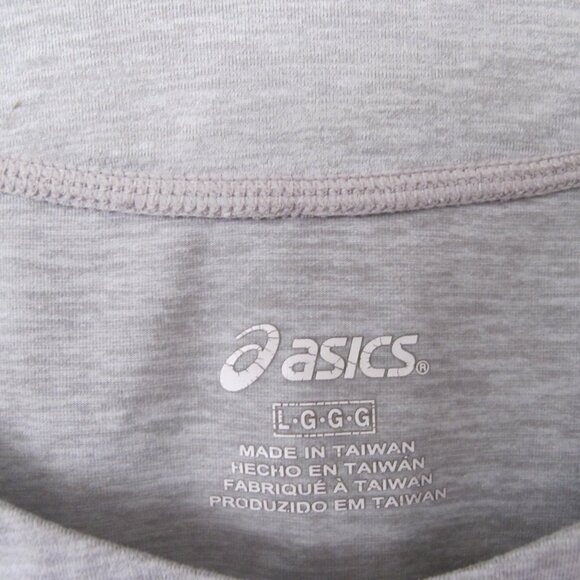 Asics Long Sleeve Top with Thumb Holes and Hand Cover Cuffs - Picture 5 of 11